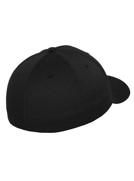 Flexfit Classic 5 Panel Baseball Cap Unisex, Schwarz