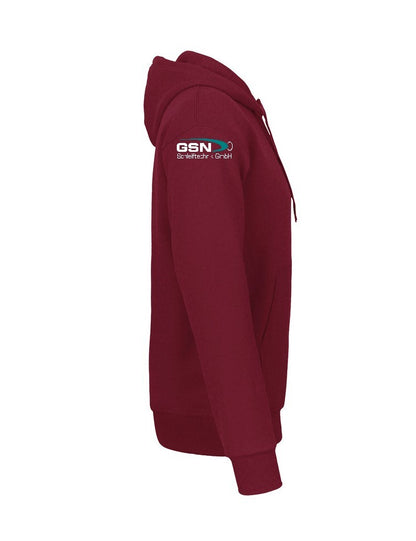 Hakro Hoody Unisex, Weinrot