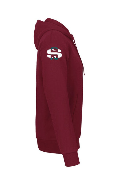 Hakro Hoody Unisex, Weinrot