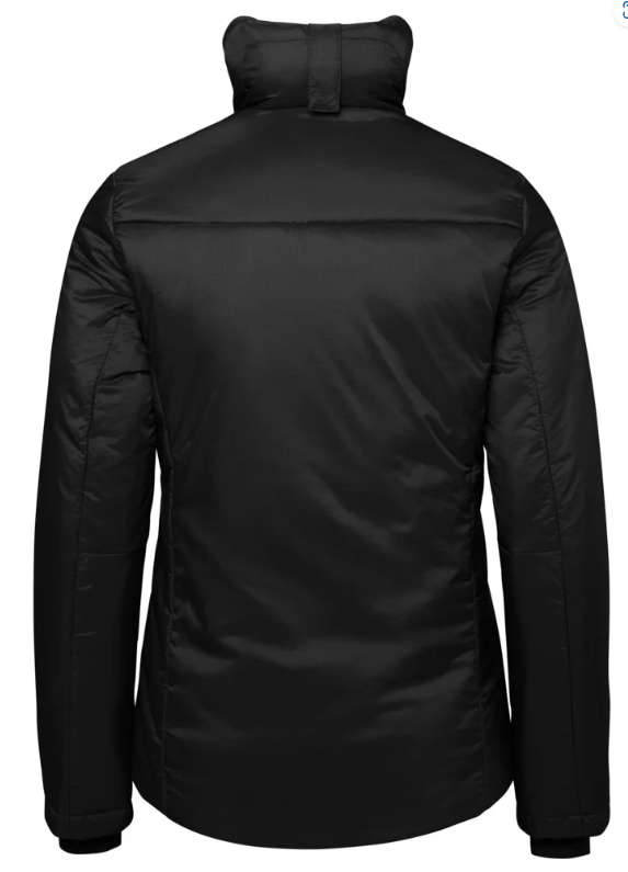 Hakro Kapuzen-Thermo-Loftjacke Damen, Schwarz