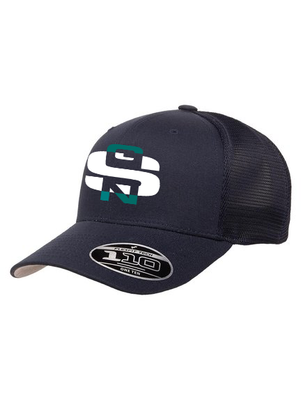 Flexfit 110MT Mesh Trucker Cap Unisex, Navy