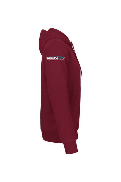 Hakro Hoody Unisex, Weinrot
