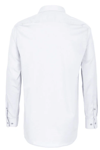 Hakro Hemd Mikralinar Comfort, Weiß 123
