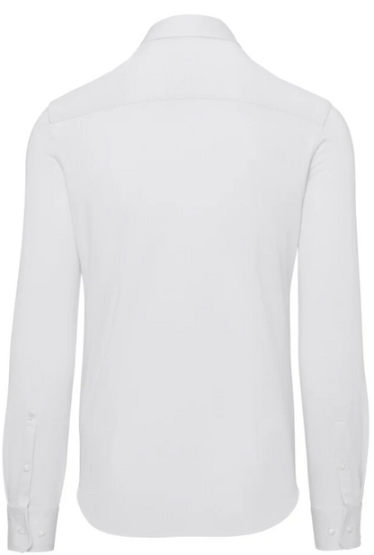 Hakro Hemd Natural Stretch Regular, Weiß 130